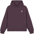 HOODIE PLUM - Fluffy Boxcut Hoodie