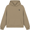 HOODIE BEIGE - Fluffy Boxcut Hoodie
