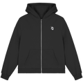 ZIP HOODIE - BLACK