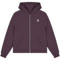 ZIP HOODIE - PLUM