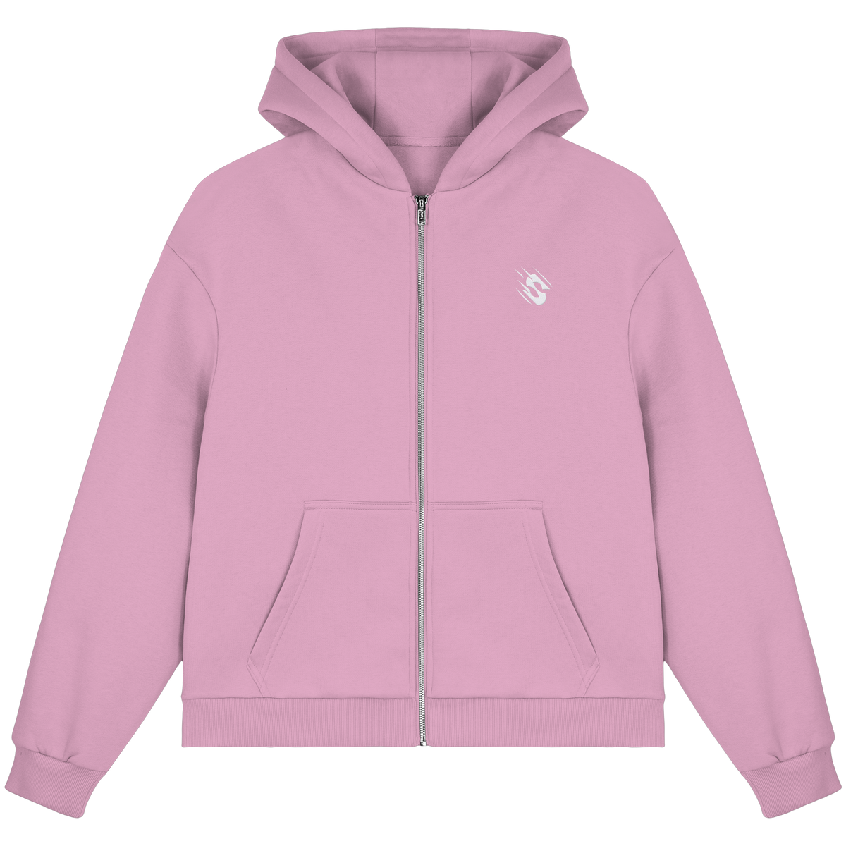ZIP HOODIE - SOFT PINK