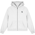 ZIP HOODIE - WHITE
